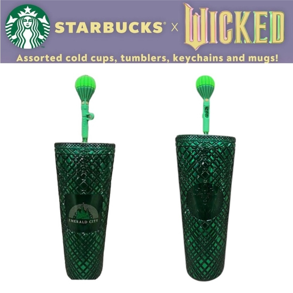 Starbucks x Wicked Elphaba’s Cold Cup with Balloon Topper